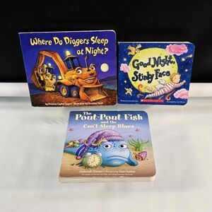 Good Night Bedtime Stories Lot Of 3 Toddler Board Books